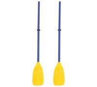 TINEASUR Pagaia da Kayak e Canoa in ABS Nero e Risparmio di Forza, 1 Paio di Remi Pieghevoli per Barca e Canotto, per Sport Acquatici