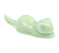 TINEASUR Portapenne in Ceramica per Calligrafia, Supporto Verde Chiaro | Penne da Lettering e Line Drawing, Semplice Design, per Studio e Creazione Artistica