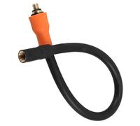 TINEASUR Prolunga per Tubo Gonfiatore Pneumatici Filettatura M6 Tubo Resistente alla Pressione con Manicotto Termoresistente per Bicicletta