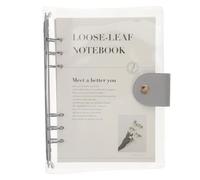 TINEASUR Ricarica per Raccoglitore Ad Anelli Trasparente in PVC Lineati Staccabili per Agenda e Pianificazione Settimanale Accessorio per Appunti e Organizzazione Personale