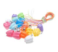 TINEASUR Scatola per Denti da Latte in Plastica Design Orsetto, Confezione da 20 Unitá, Materiale Ecologico per Conservare i Ricordi Preziosi Colore Casuale