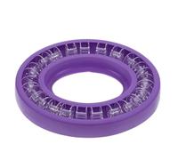 TINEASUR Scatola Porta Avvolgitori per Cucito in Plastica Resistente con Anelli in Gomma, Set Portabobina Leggero e Portatile per Organizzazione Accessori Macchine da Cucire, Contenitore