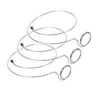 TINEASUR Set 3 Pezzi Filo di Ferro Porta Lente D'ingrandimento per Orologi Accessorio Pratico per Riparazione Orologi e Supporto Lente D'ingrandimento Forniture Professionali