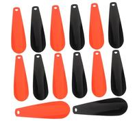 TINEASUR Set di 14 Calzascarpe in Plastica Manico, Design Leggero e Salvaspazio, per Anziani e Viaggi, Aiutante Comodo per Indossare Scarpe senza Sforzo
