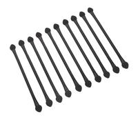 TINEASUR Set di 30 Pennelli a Doppia Testa in Spugna Nera per Modelli, Compatibili con Superfici di Modelli e Carri Armati, per Effetti di Invecchiamento e Progetti Artistici DIY