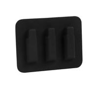 TINEASUR Sordina per Chitarra in Silicone Nero, Resistente e Facile da Installare, Silenziatore per Chitarra Acustica per Pratica Silenziosa a Casa