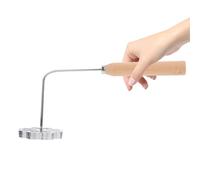 TINEASUR Stampo per Snack Fritti Portatile in Inossidabile Forma Fiore Antiaderente Utensile da Cucina Resistente e Antiruggine per Uso Domestico