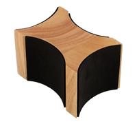 TINEASUR Supporto per Manico Chitarra in Legno Khaki, Poggiamanico Pratico e Resistente Finitura, per Riparazioni e Manutenzione Strumenti