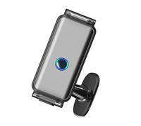 TINEASUR Supporto Telefono Auto Elettrico Porta Cellulare per Macchina in Abs e Lega di Alluminio, Design Salvaspazio e Mani Libere per Viaggi Sicuri e Comodi