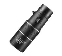 TINEASUR Telescopio Monoculare 16x52 Nero in Plastica, Alta Risoluzione Visione Notturna e Micro Luce, Portatile per Bird Watching e Arrampicata