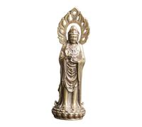TINEASUR vintage buddha luce avalokitesvara statua di quan yin kuan statua della dea della misericordia shui buddha statua buddha statue ciondoli pendenti guan yin statua di Buddha ottone