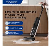 Tineco Floor One S6 Cordless Wet Dry Aspirapolvere Lavapavimenti Mop All-in-One per pavimenti duri LED Pulizia dei bordi bifacciali