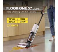 Tineco Floor ONE S7 Steam Cordless Wet Dry Vacuum Steam Mop All-in-One, Lavapavimenti per Sticky Mess Pulisci su Pavimenti Duri