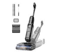 Tineco FLOOR ONE S7 Stretch Steam Lavapavimenti Aspirapolvere a Vapore Senza Fili, 140℃ HyperSteam, 180° Posizione Piana, Design Anti-Ingroppamento, Auto-pulizia FlashDry, Fino a 80 min di autonomia