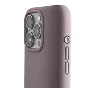 TineeOwl for iPhone 15 Pro Max Magnetic Case - Dune Series, Compatible with MagSafe, TPU, Minimalist, Slim/Thin, Grippy with Microfiber Lining, Rounded Action Button (Dusty Lilac, iPhone 15 Pro Max)
