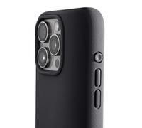 TineeOwl for iPhone 16 Pro Magnetic Case, Compatible with MagSafe, TPU, Minimalist, Slim/Thin, Grippy, Microfiber Lining, Rounded Action Button - Dune Series (Almost Black, iPhone 16 Pro)