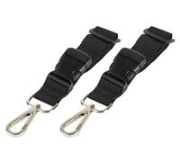 Tinéo - Fascette per passeggino per borsa fasciatoio - Moschettoni in metallo - Set di 2 - Universale