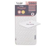 TINEO Materasso climatizzato 60x120 cm + piano inclinato 15 ° (set)
