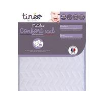 Baby Comfort Mattress XXL 60x120x15cm - Senza trattamento - Realizzato in Francia - 2 anni di garanzia