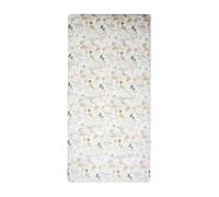 Tinéo - Materasso da viaggio 60 x 120 x 4 cm, fondo in PVC impermeabile, uso interno ed esterno, sfoderabile, arrotolabile, trasportabile, fabbricato in Francia (Savana)