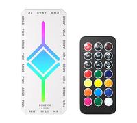 TingHaoO 9 In 1 ARGB Controller Ventola di Raffreddamento Hub ARGB Splitter Hub ARGB Splitter Adattatore di Alimentazione Per Schede Madri