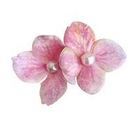 TingHaoO Accessorio per capelli a forma di fiore, multifunzionale, clip laterale, alla moda, per acconciature