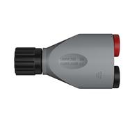 TingHaoO Adattatore per presa a banana a connessione rapida per jack/spine da laboratorio da 4 mm Convertitore di ingegneria professionale BNC a doppia presa adattatore femmina per progetti di