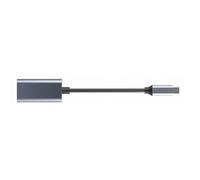 TingHaoO Alluminio USB C A HDTV Adattatore Tipo C a HDTV Adattatore 4K @ 30Hz Video Sincronizzazione del Suono Convertitori Schermo Dissipazione del Calore USB portatile