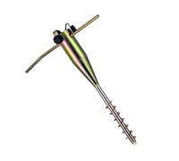 TingHaoO Base portaombrelli accessori da giardino Spikes ombrellone inserto da spiaggia supporto resistente