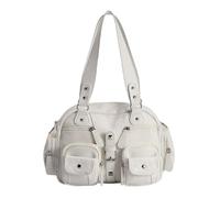 TingHaoO Borsa a tracolla alla moda in pelle PU borse ascellari pratica ma elegante borsa multi tasca disegni per borsa a tracolla donna alla moda