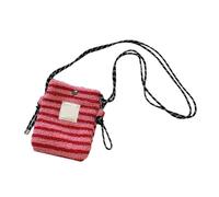 TingHaoO Borsa a tracolla in poliestere e peluche in colore alla moda borsa a tracolla morbida per coloro che cercano praticità e individualità borsa alla moda, C, One Size