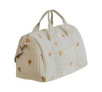 TingHaoO Borsa a tracolla multifunzionale per pannolini borsa a tracolla grande capacità per il bambino essenziale elegante borsa da donna moderna grande capacità, Orsetto