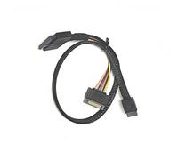 TingHaoO Cavo adattatore da 50 cm SFF8611 maschio a SFF8639 femmina HDDs per protocolli PCIe NVMe NVMe PCIe NVMe