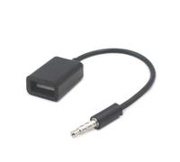 TingHaoO Cavo di collegamento convertitore USB da 3,5 mm adatto per riproduzione audio del veicolo di riproduzione di musica di collegamento di sorgenti stereo cavo USB multimediale per auto