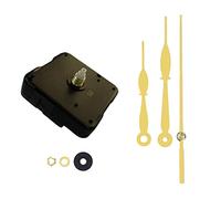 TingHaoO Kit motore orologio da parete al quarzo, movimento silenzioso, parti di riparazione, meccanismo di ricambio, accessori di ricambio, meccanismo a batteria, funzionamento a batteria (senza