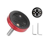 TingHaoO Navigazioni regolabili Supporto per computer Accessori di modifica Attacco manubrio in alluminio Cappucci superiori Staffa di montaggio Supporto per navigazioni Mountain Bike