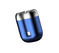 TingHaoO Rasoio elettrico da viaggio uomo tascabile lavabile elettronico ricaricabile cordless viso rasatura barba trimmer rasoio da viaggio