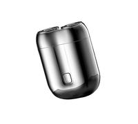 TingHaoO Rasoio elettrico da viaggio uomo tascabile lavabile elettronico ricaricabile cordless viso rasatura barba trimmer rasoio da viaggio