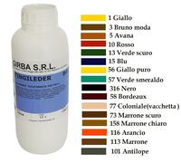 TINGILEDER DA LT1 TINTURA PENETRANTE PER CUOIO E PELLE AL TATTO MORBIDO E SETOSO