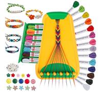 TingingYuli Arti e mestieri per bambini dai 8 ai 12 anni,kit per la realizzazione di braccialetti dell'amicizia per ragazze,kit per la creazione di gioielli,regali di Natale per bambini