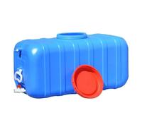 TINGMIAN Contenitore Acqua Portatile Design con Maniglia Facile Trasportare Sano Ed Ecologico Valido Aiuto for La Tua Vita all'Aria Aperta(Blue,100L)