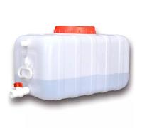 TINGMIAN Contenitore d'acqua con rubinetto, contenitore portatile in plastica, secchio per campeggio, attività all'aperto, guida, escursionismo, pesca, emergenze (200 L)