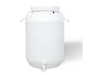 TINGMIAN Contenitore d'acqua da 60 l/75 l/100 l, con rubinetto, secchio in plastica portatile, facile da pulire, per campeggio all'aperto, feste, furgoni, camper, scuola, ospedale