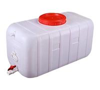 TINGMIAN Contenitori Stoccaggio dell'Acqua Plastica Uso Alimentare Rubinetto Cinghia Tenuta Forte Campeggio All'aperto Emergenze Domestiche(200l)