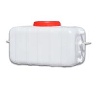 TINGMIAN Serbatoio dell'Acqua Plastica Stoccaggio Portatile Alta qualità, Brocca Spessa Contenitore L'acqua Alimentare con Rubinetto for Campeggio All'aperto, Escursionismo(110L)