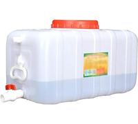 TINGMIAN Serbatoio spesso per acqua con rubinetto, ispessito, portatile, per campeggio, escursionismo, arrampicata, viaggi, attività all'aperto (25 L)
