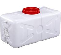 TINGMIAN Serbatoio spesso per acqua con rubinetto, ispessito, portatile, per uso domestico, per campeggio, escursionismo, arrampicata, viaggi, attività all'aperto (50 L)