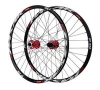 TINGMIAN Set Ruote MTB Perno Passante Freno Disco Lega Alluminio Cuscinetto Sigillato HG, Ruota Anteriore E Posteriore 32 Fori, Cerchio Bici 29 Pollici for 7-12 Velocità(QR 27.5 inch)