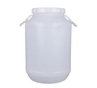 TINGMIAN Stoccaggio dell'acqua domestica del secchio d'acqua,Serbatoio di acqua di plastica del commestibile all'aperto,Grande serbatoio d'acqua circolare del campo (30L)