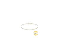 TINGN Bracciale da donna in argento Sterling 925, impilabile, semplice e senza tempo, con sfere da 1,7 mm, 21,5 cm (8.5 zoll), Argento sterling